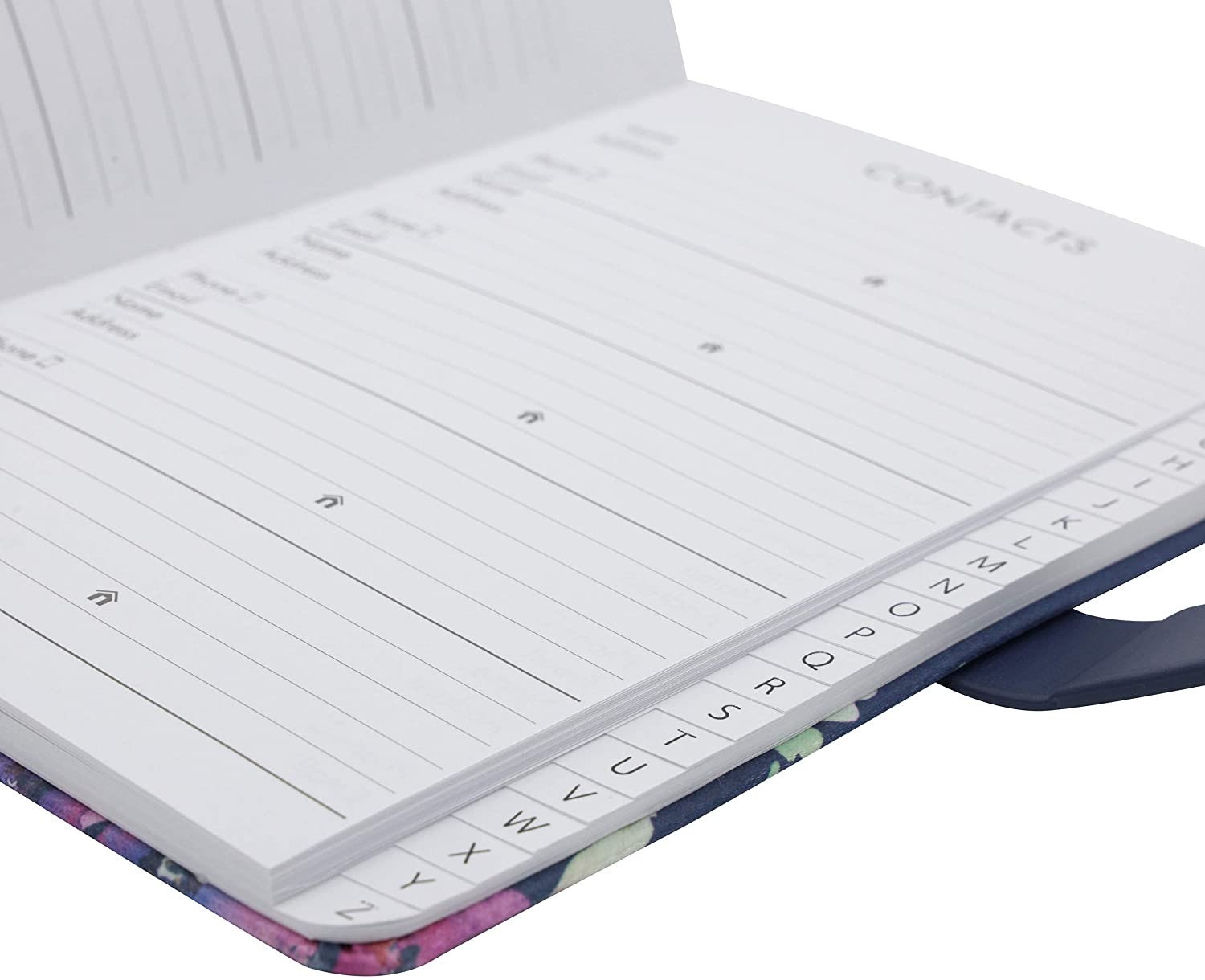 Floral A5 Address Book: Vintage Fabric Birthday Organizer Etsy