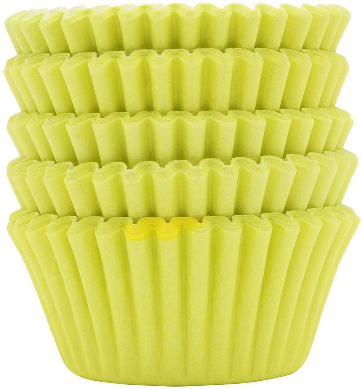 Lime Mini Cupcake Cases: Baking Cups, Pack of 100