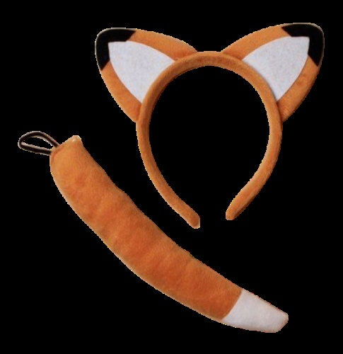 fox Ears & Tail Set Headband Fancy Dress Costume Accessory One size fits all Etsy