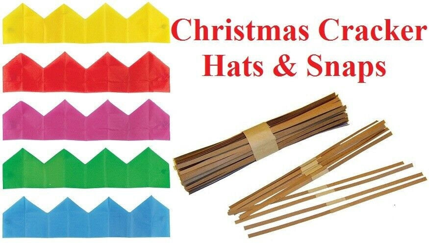 Cracker Snaps or Hats Pulls Bangs Make Your Own Christmas Crackers Xmas Party Etsy