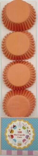 mini cupcake cases baking muffin cake petits fours 20 Different colours pack of 100 Keechi & co.