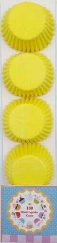 mini cupcake cases baking muffin cake petits fours 20 Different colours pack of 100 Etsy