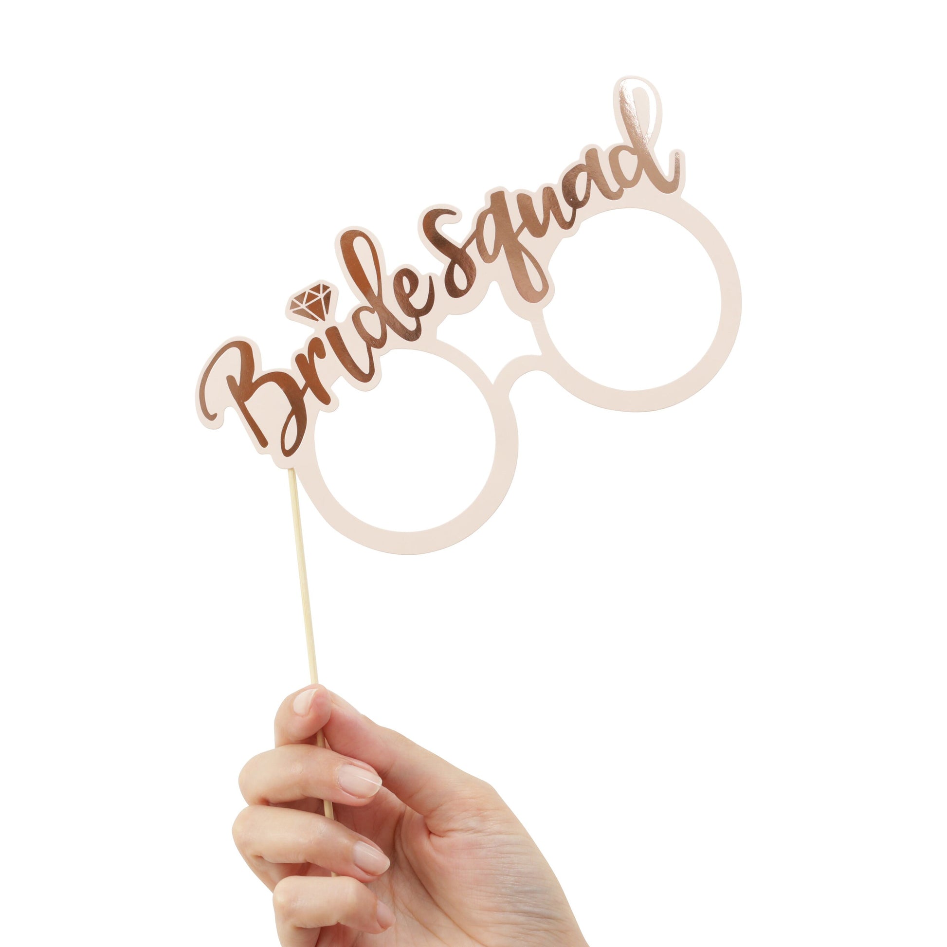 Hen Party Photo Booth Props: Pink & Rose Gold Selfie Props (Set of 10) Etsy