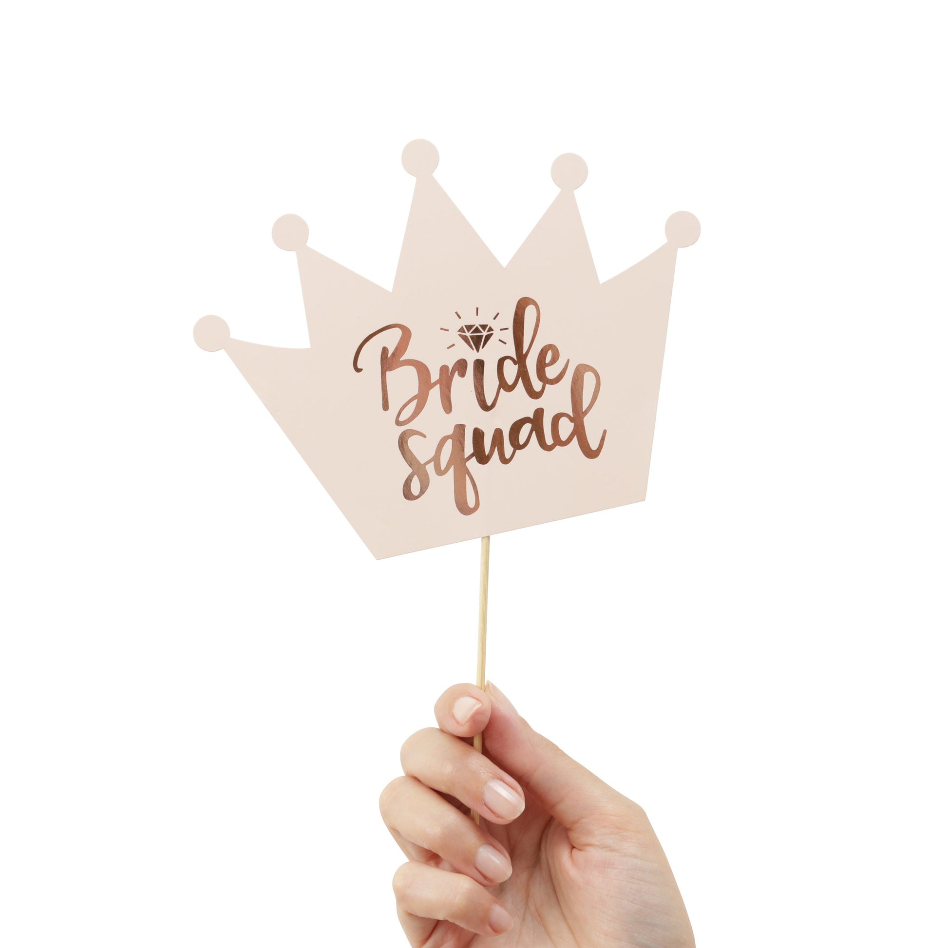 Hen Party Photo Booth Props: Pink & Rose Gold Selfie Props (Set of 10) Etsy