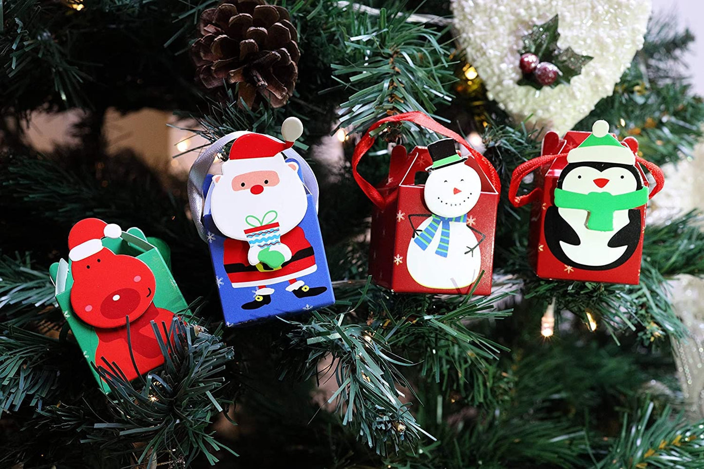 Make & Fill Your Own Advent Calendar Vintage Christmas Tree Decoration KIDS MIX Keechi & co.