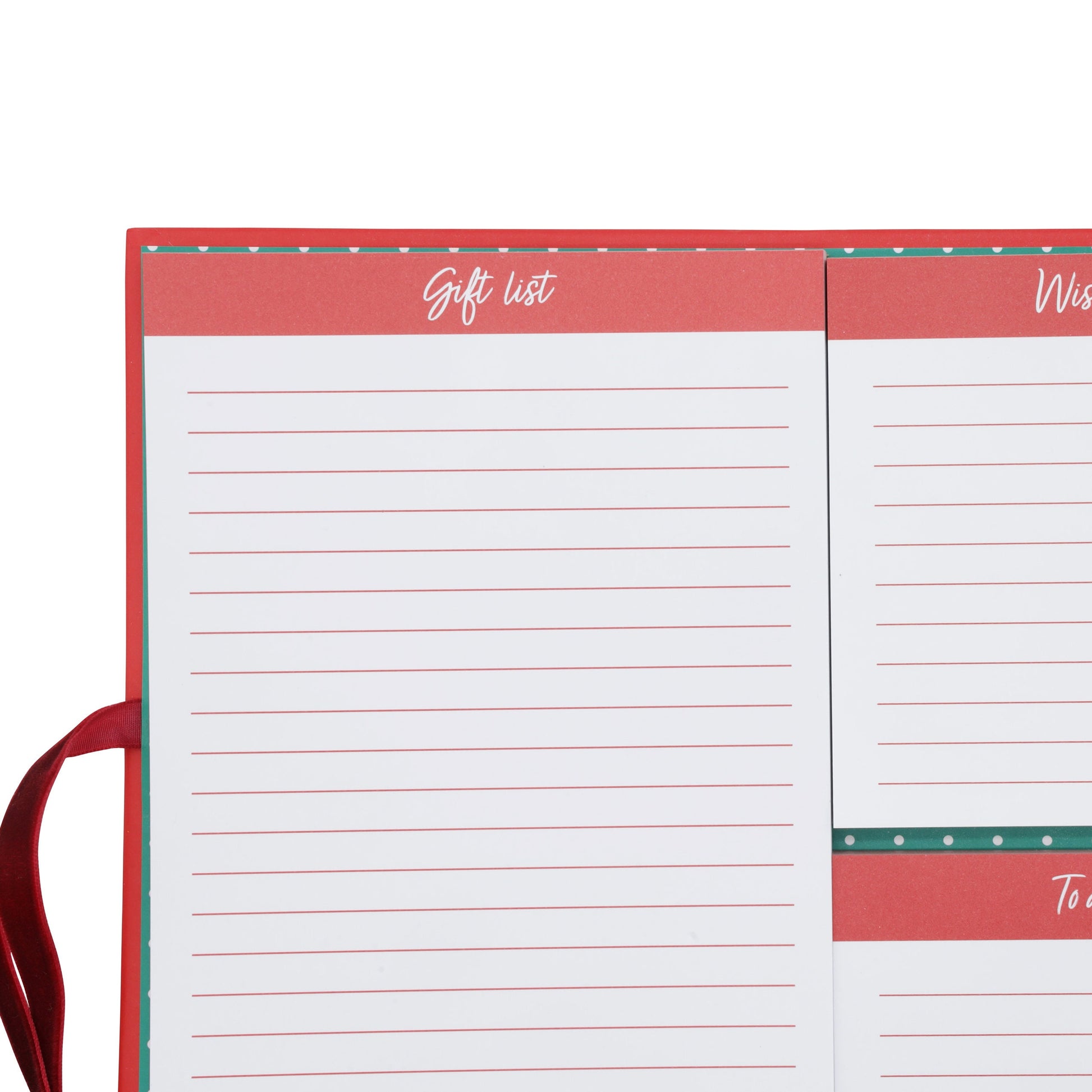 Christmas planner diary hard back gift organiser notes to do wish gift list don't forget its Christmas reminder 2024 2025 Etsy