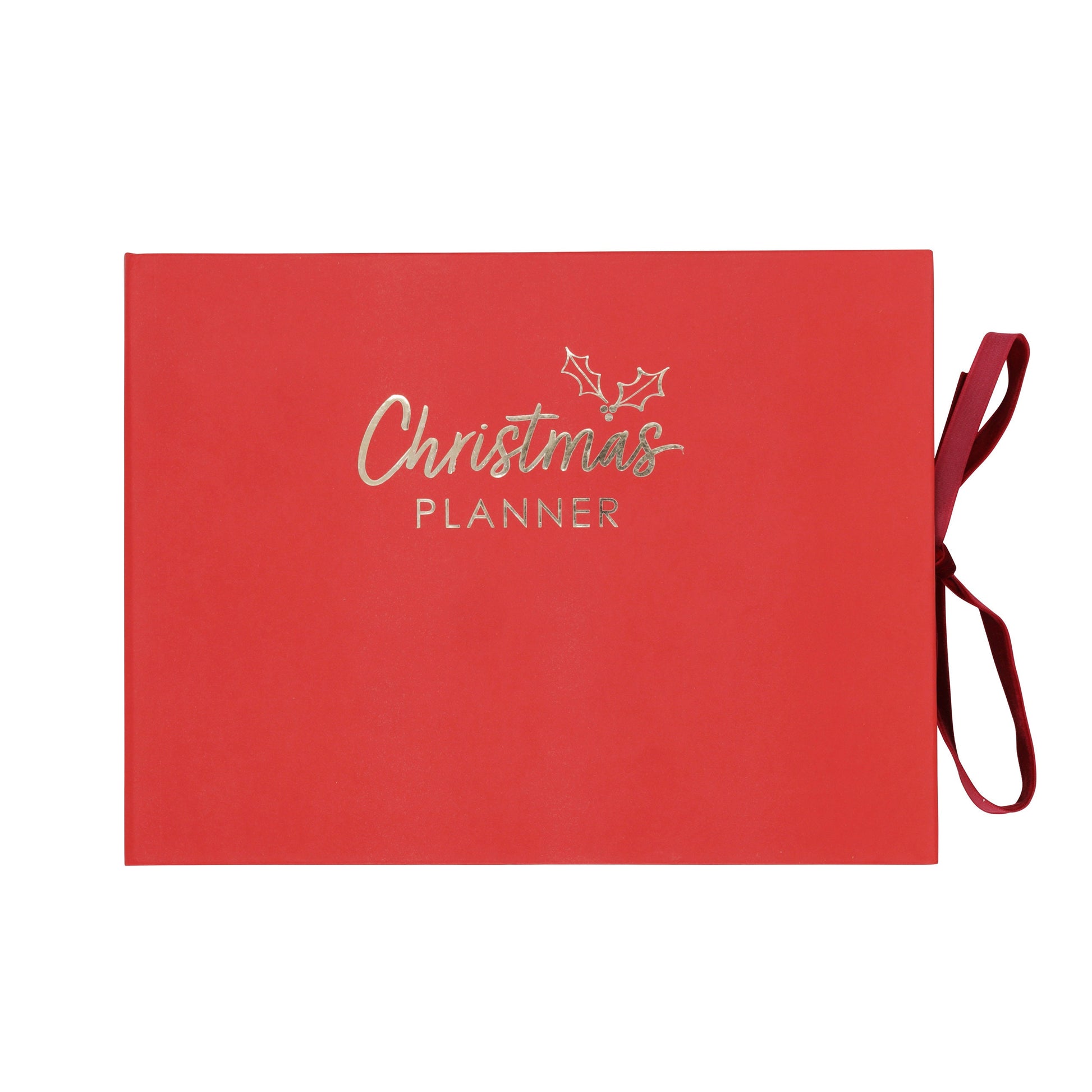Christmas planner diary hard back gift organiser notes to do wish gift list don't forget its Christmas reminder 2024 2025 Etsy