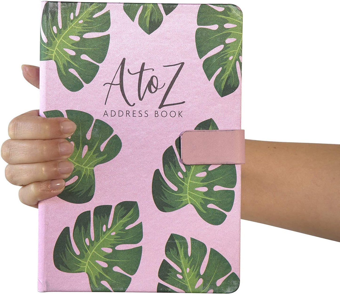 Pink Floral A-Z Address Book: Hardcover Home Office Organizer Etsy