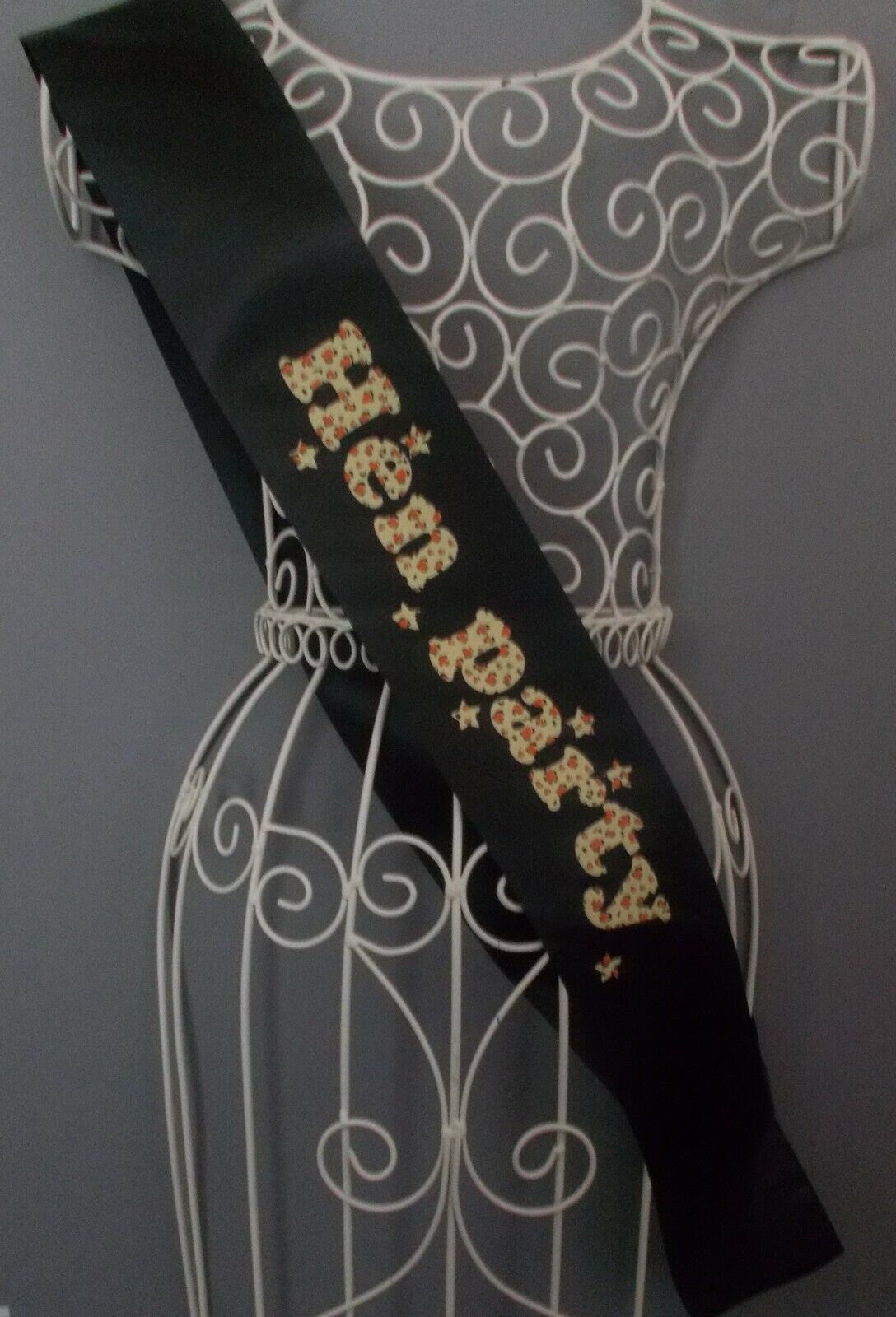 Leopard Print Hen Party Sash: Bride To Be Accessory