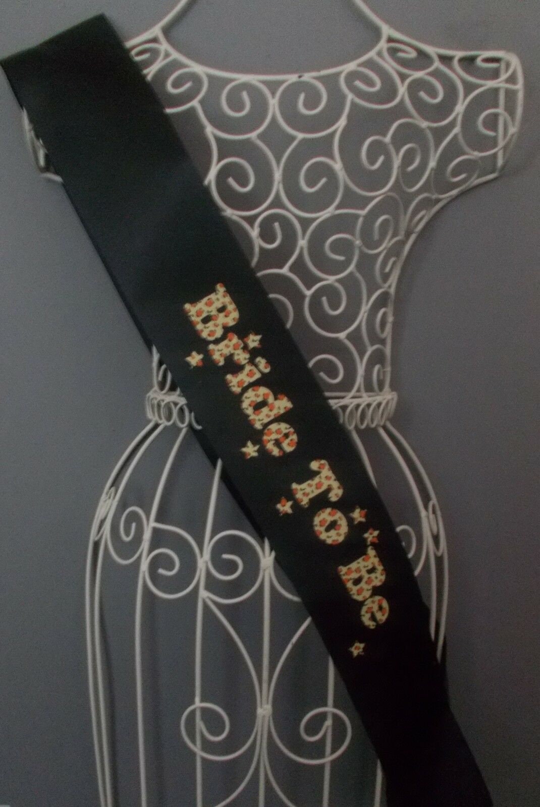 Leopard Print Hen Party Sash: Bride To Be Accessory