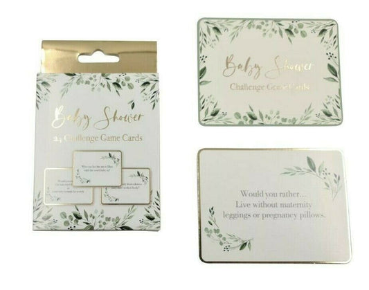 Baby Shower Game Cards: 'True or False' & 'Would You Rather' - 24 Cards Etsy