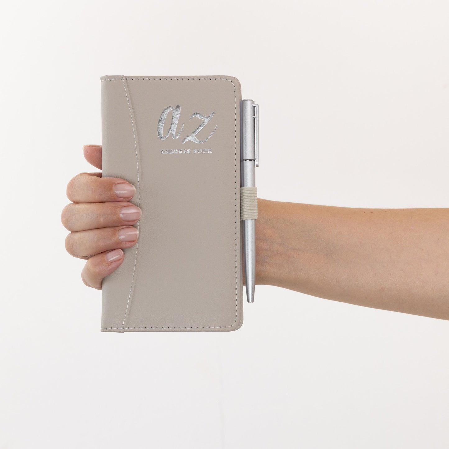 Telephone Address Book A-Z Index Hard Back Cover Slim Address & Pen Etsy