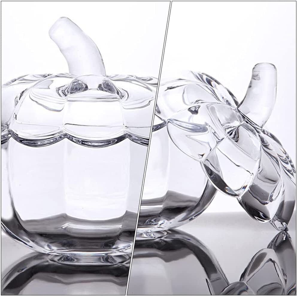 Pumpkin Decoration Glass Sweet Jar Lights Centrepiece small large Etsy