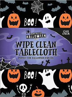 Halloween Partyware Children's Ghost Pumpkin Plates Cups Napkins Table Cover Keechi & co.