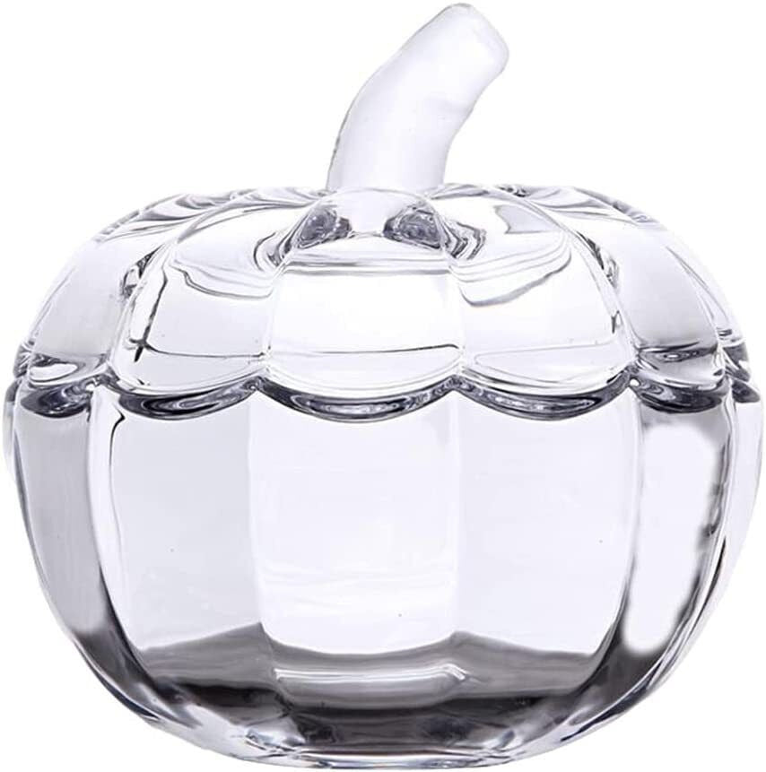 Pumpkin Decoration Glass Sweet Jar Lights Centrepiece small large Etsy