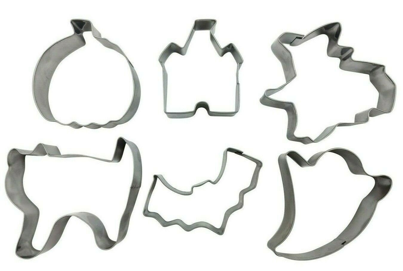 pumpkin Decoration Glass Sweet Jar Lights Centrepiece 6 Cookie Cutters Etsy