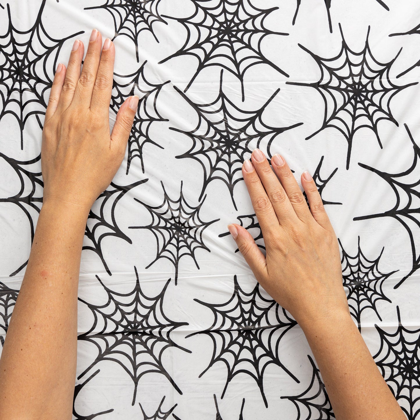 Spooky Halloween Reusable Cobwebs Plastic Table Cover Party Decoration Tableware Etsy