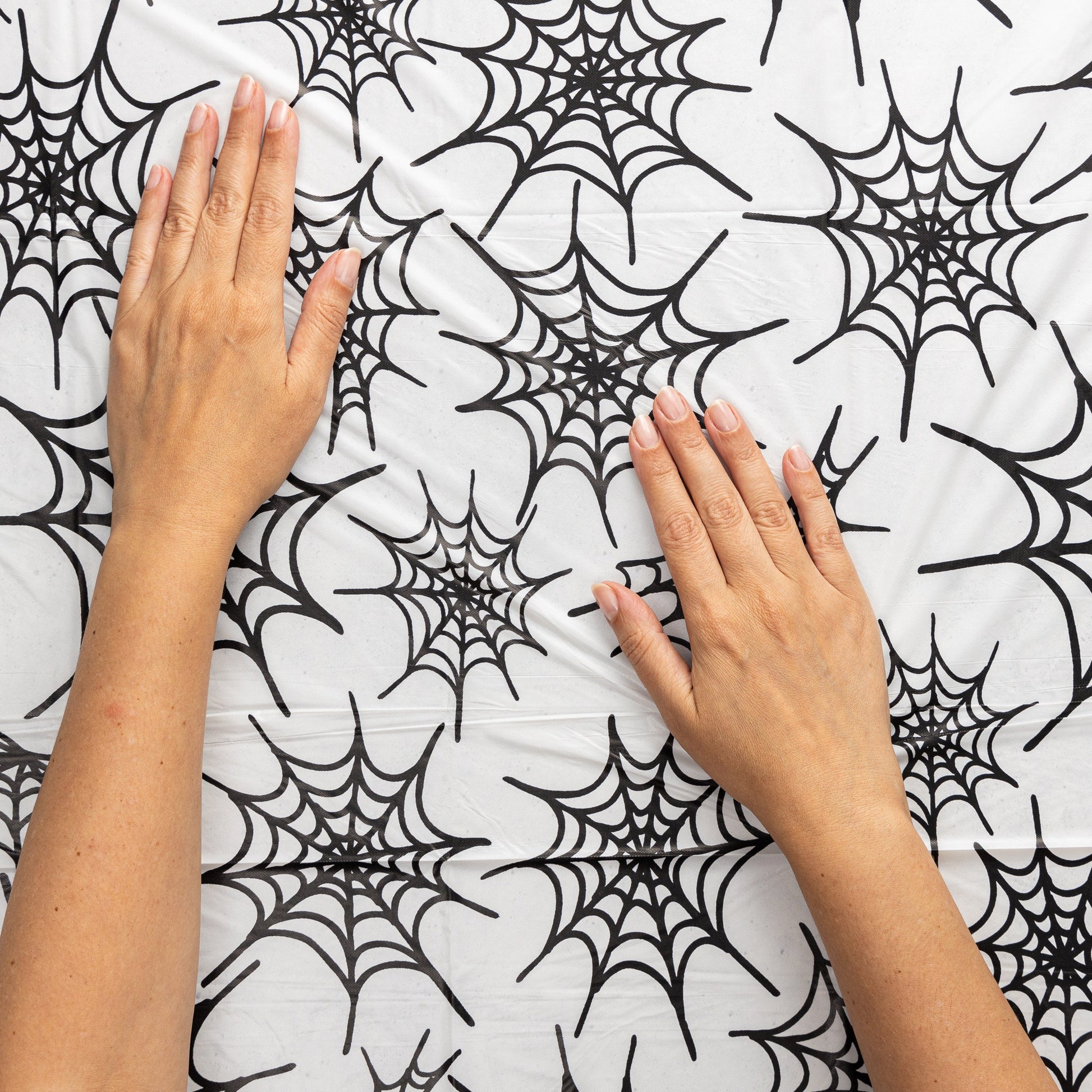 Spooky Halloween Reusable Cobwebs Plastic Table Cover Party Decoration Tableware Etsy