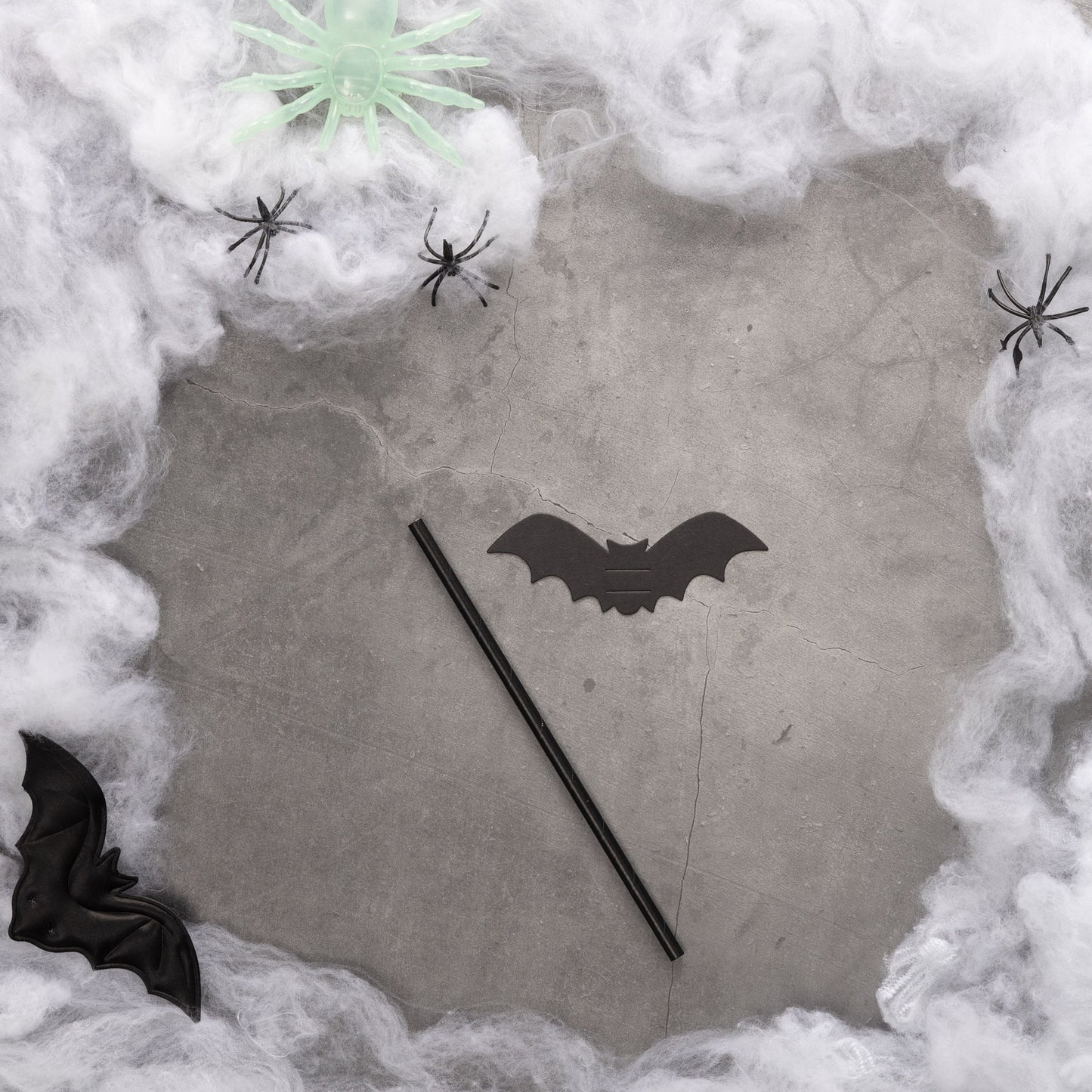 Halloween Bat Paper Straws Party Table Accessory Tableware Supplies 16 x Etsy