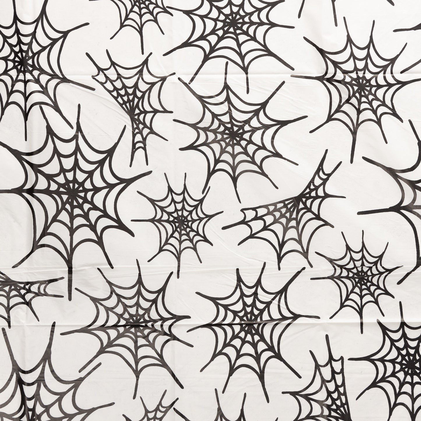 Spooky Halloween Reusable Cobwebs Plastic Table Cover Party Decoration Tableware