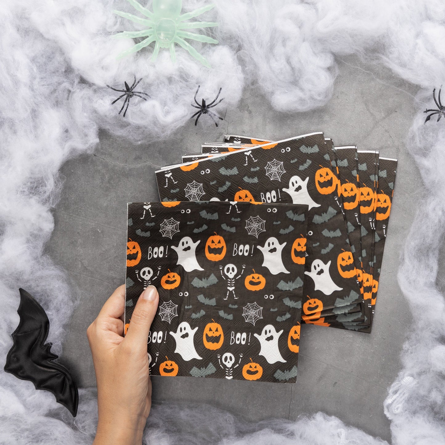 Napkins Pumpkin Ghost 2-Ply Napkin Kids Party Table Accessory Tableware 16 x Etsy