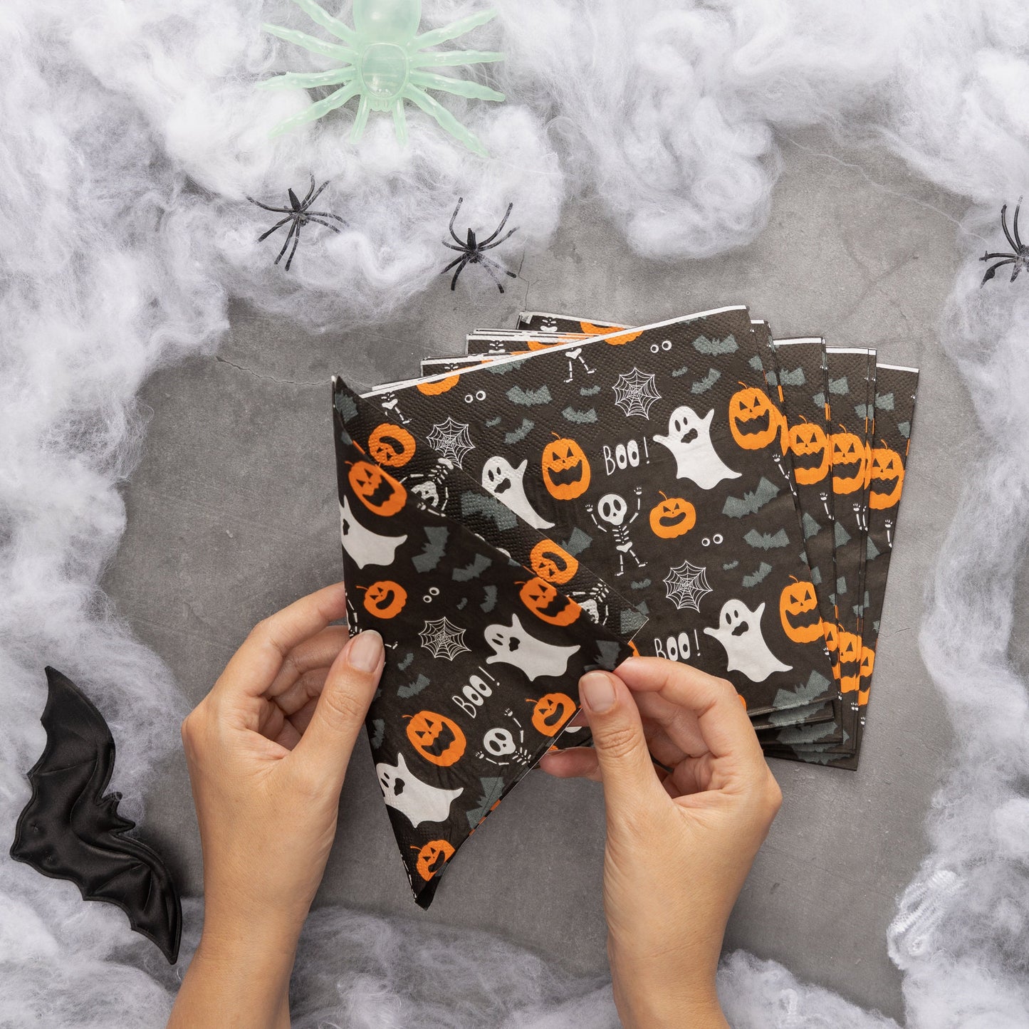 Napkins Pumpkin Ghost 2-Ply Napkin Kids Party Table Accessory Tableware 16 x Etsy