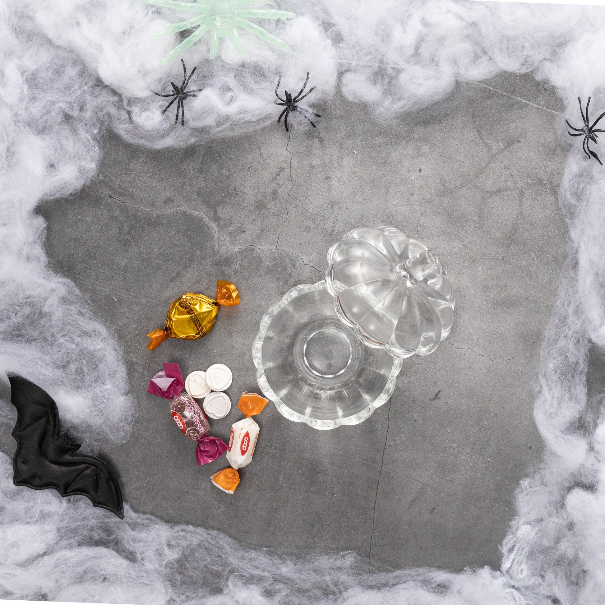 Pumpkin Decoration Glass Sweet Jar Lights Centrepiece 6 Cookie Cutters Etsy