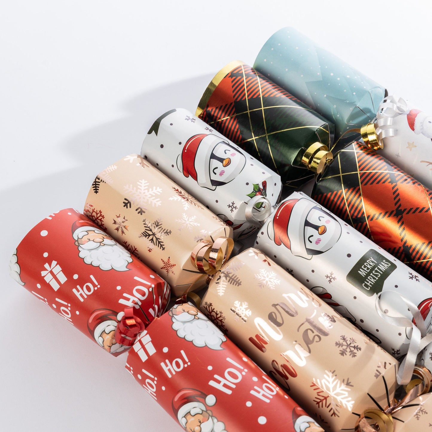 Make Your Own Christmas Cracker kit Crackers Hats Snaps