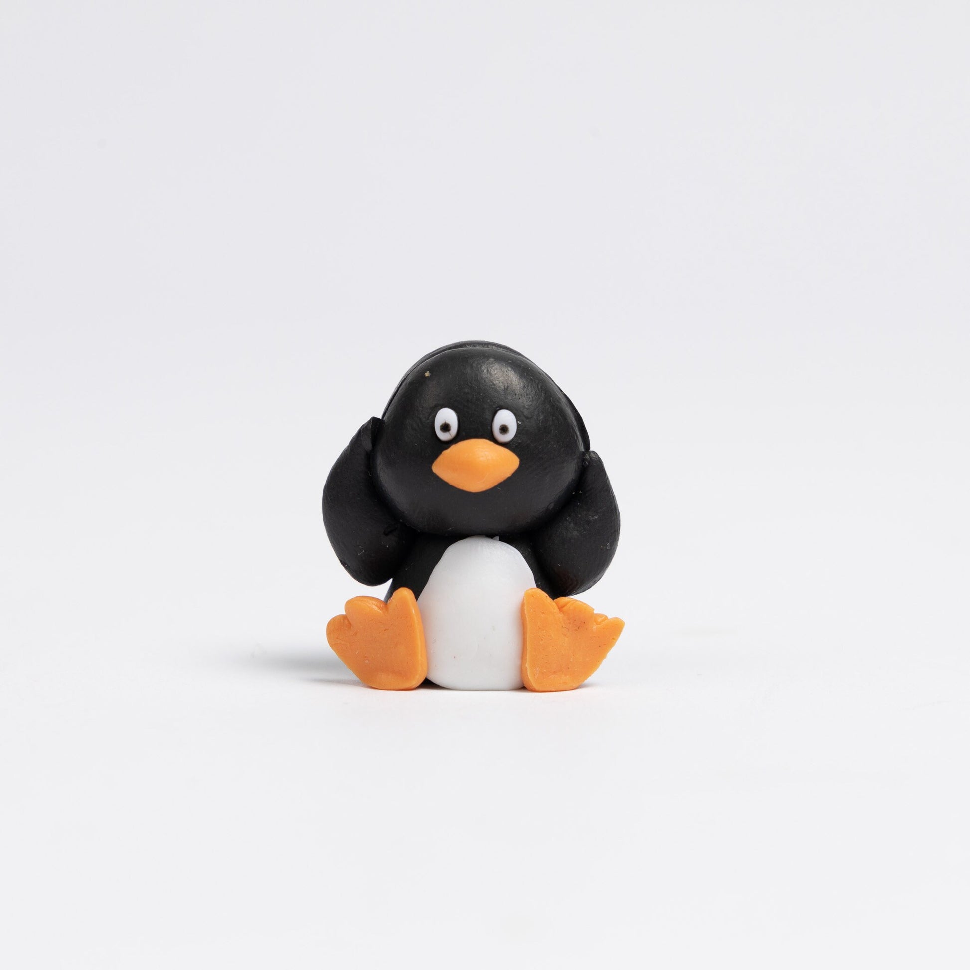 Penguin Christmas Cake Toppers: 6pc Mini Penguin Set Etsy