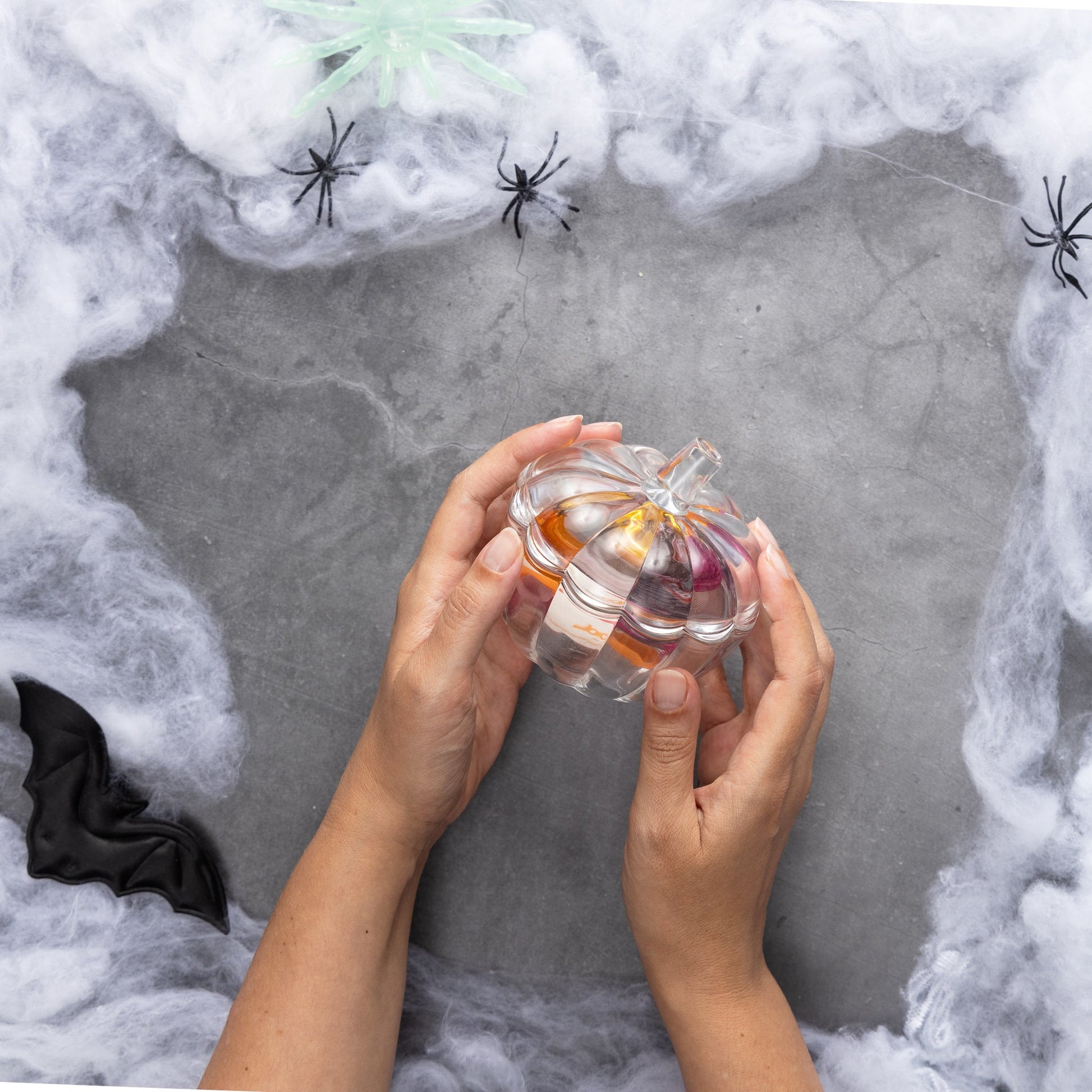 pumpkin Decoration Glass Sweet Jar Lights Centrepiece 6 Cookie Cutters Etsy