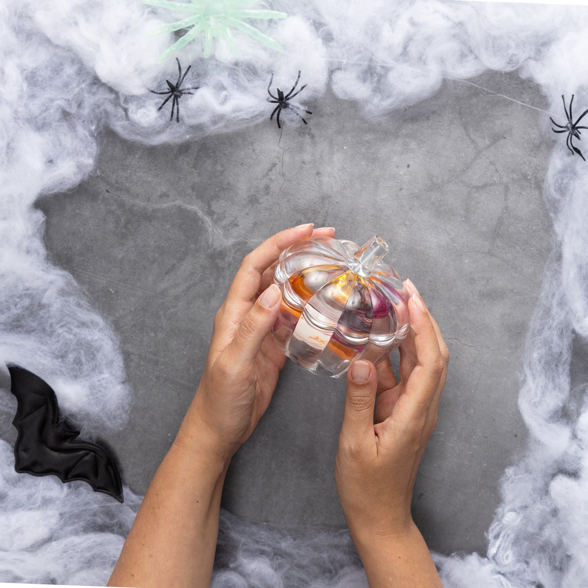 pumpkin Decoration Glass Sweet Jar Lights Centrepiece 6 Cookie Cutters Etsy