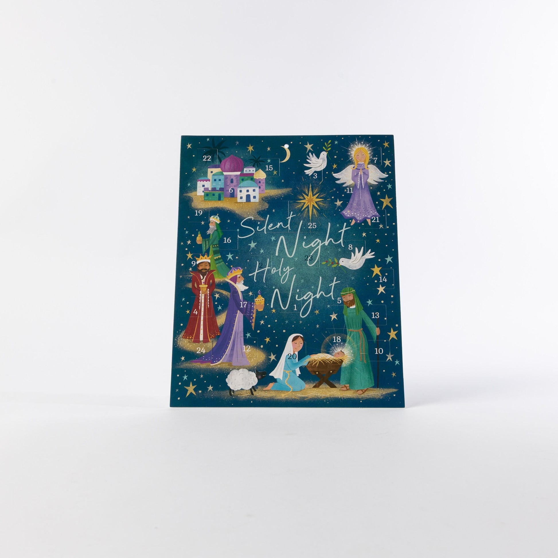Advent Calendar Traditional Nativity Christmas Countdown Children Gift Envelope Etsy