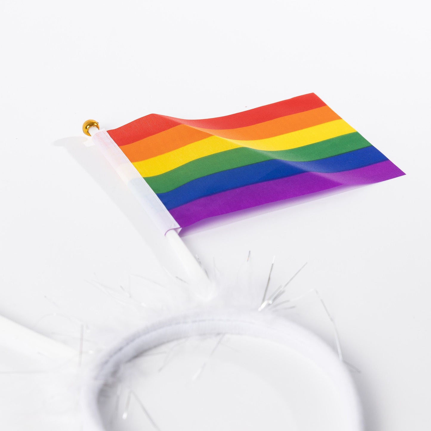 Pride Headband Bopper with Flags Day Fancy Dress Parade LGBTQIA2S