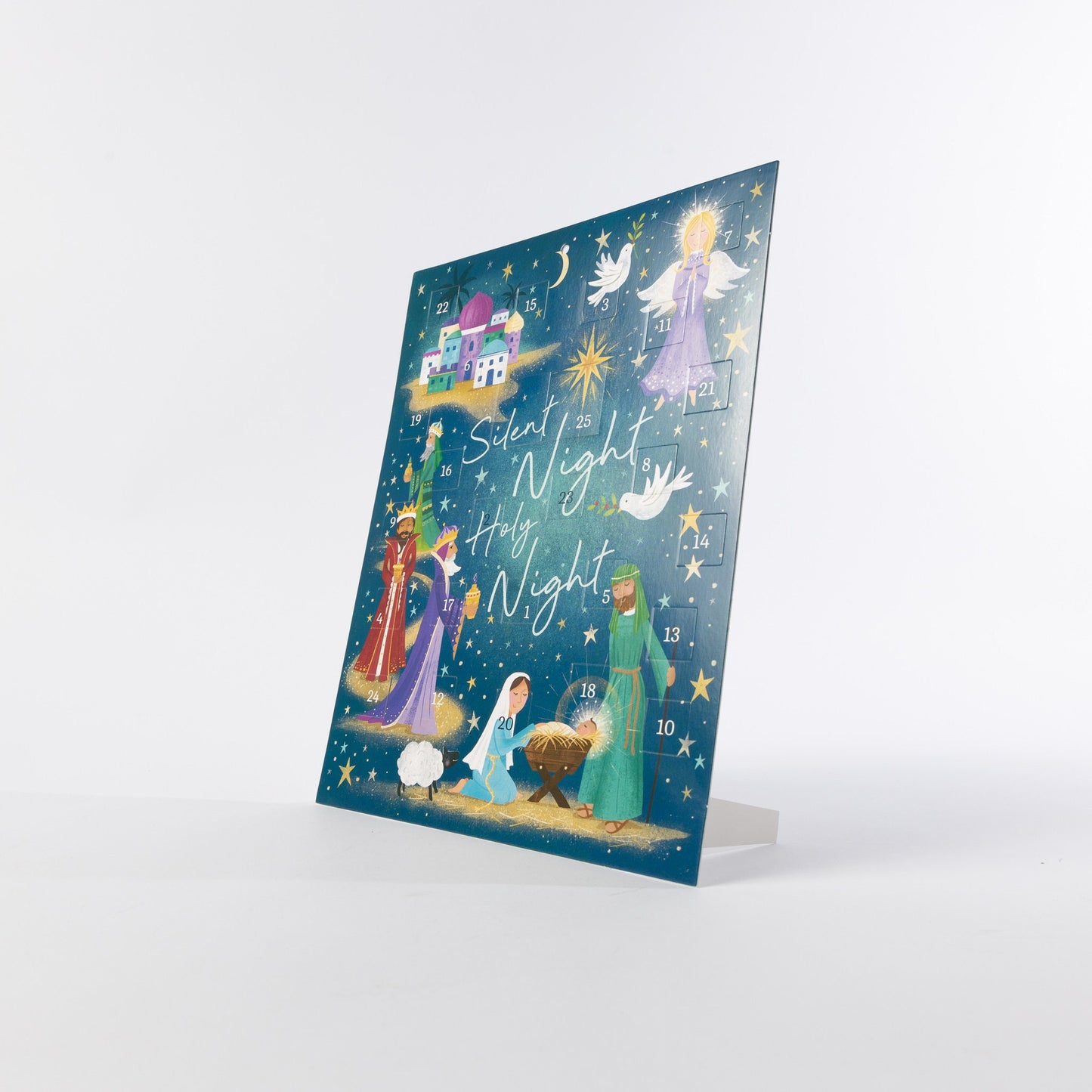 Advent Calendar Traditional Nativity Christmas Countdown Children Gift Envelope