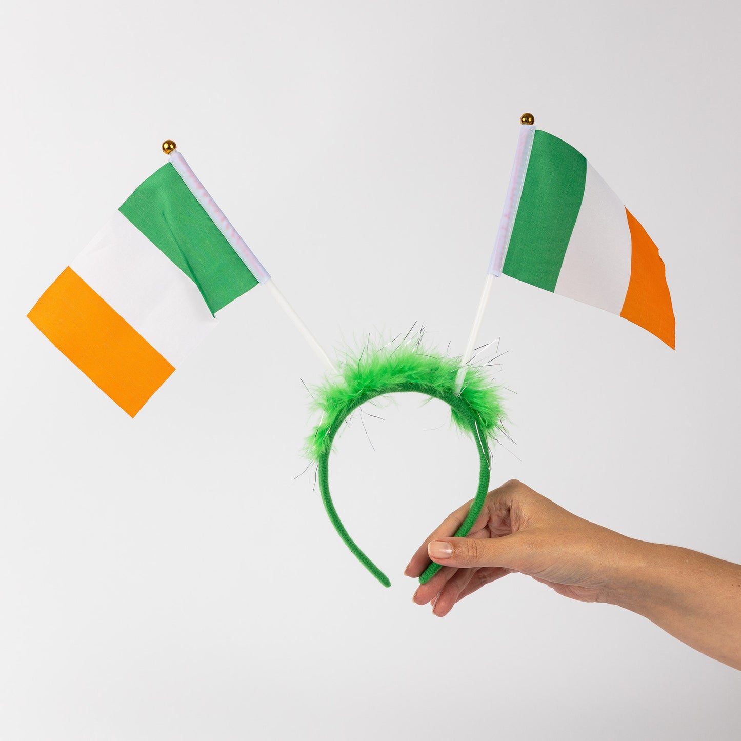 Ireland Headband Bopper with Flags St. Patrick's Day Fancy Dress Patriotic