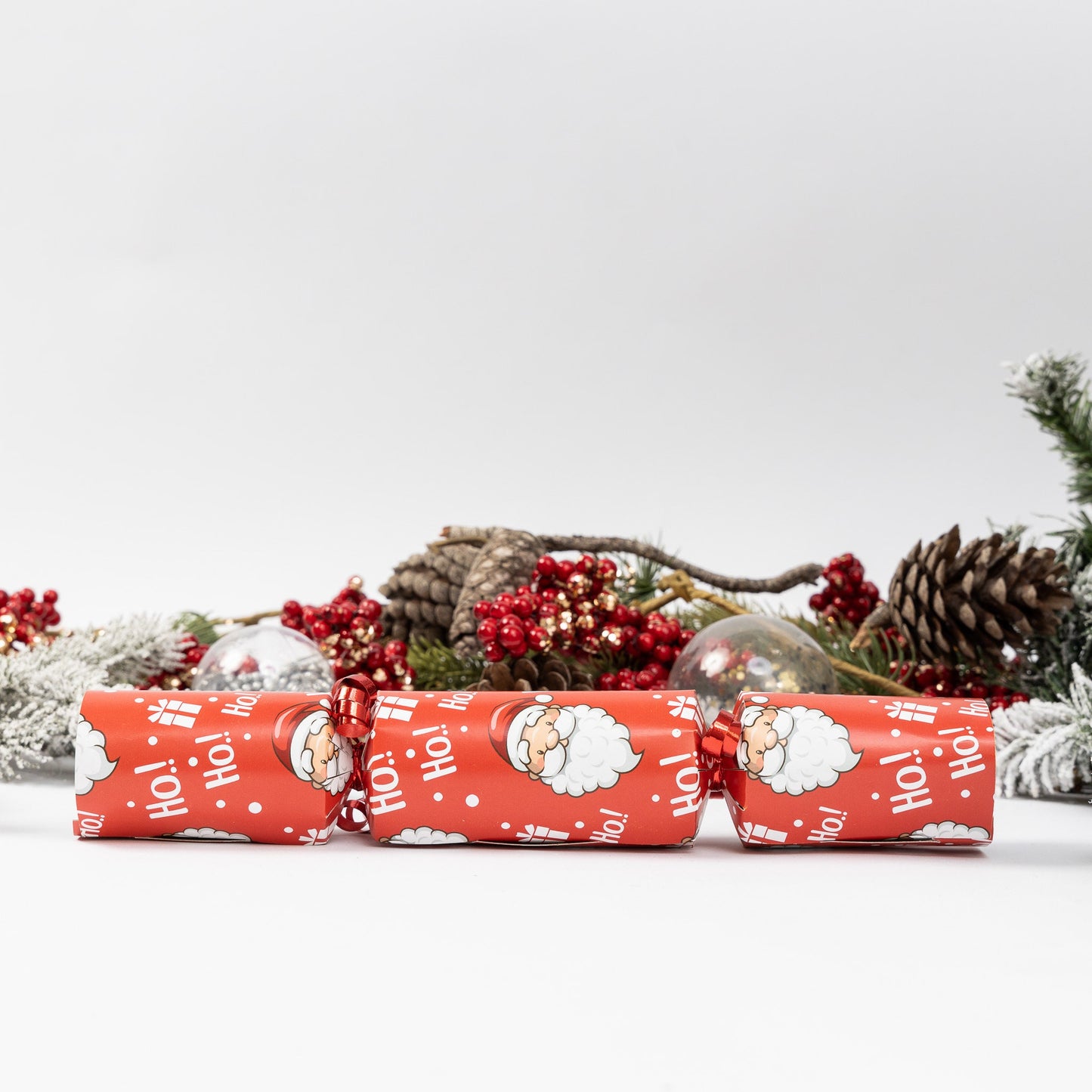 Make Your Own Christmas Cracker kit Crackers Hats Snaps Santa hohoho Etsy