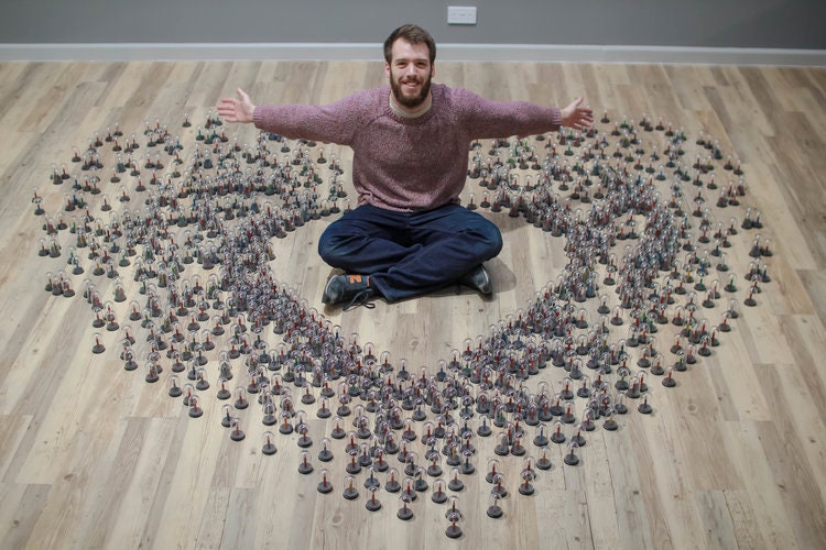 Hand-Carved Pencil Heart: Limited Edition Valentine's Gift Etsy