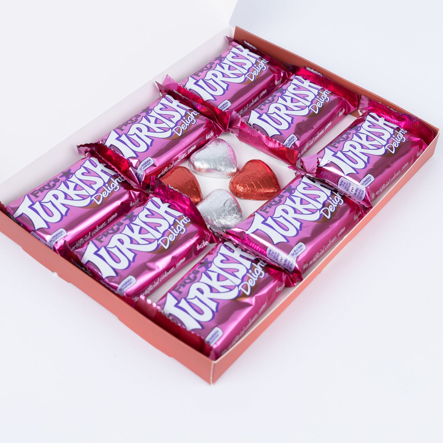 Frys Turkish Delight Chocolate Hearts Cadbury Gift Box Hamper Valentines Day Etsy