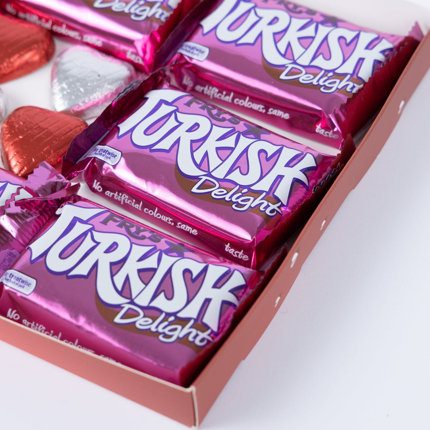 Frys Turkish Delight Chocolate Hearts Cadbury Gift Box Hamper Valentines Day Etsy