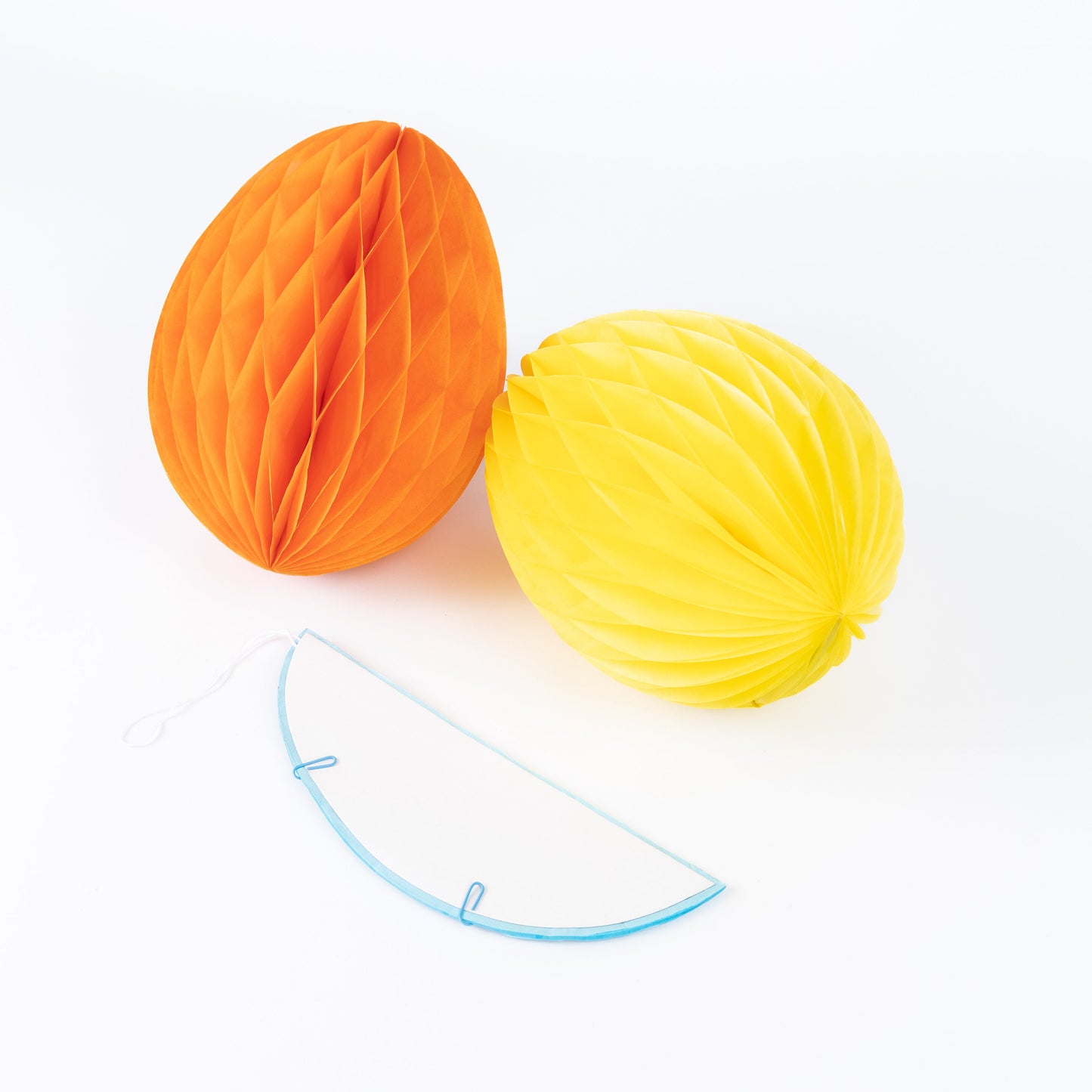 Honeycomb Paper Egg Decorations: Party Tree Hanging Ornaments, 8 Pack Etsy