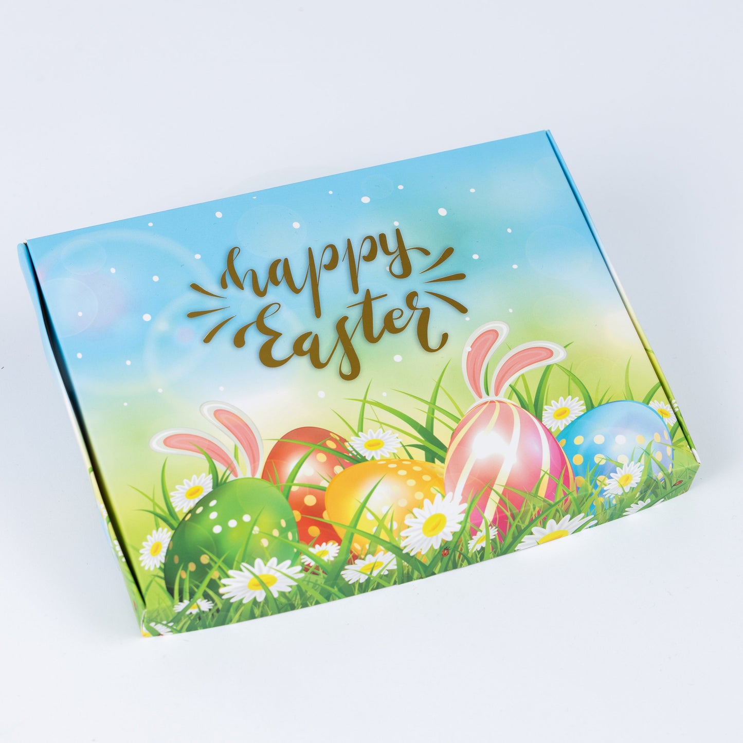 Easter Craft Set: Felt Bunny, Chicks, Flowers & Glitter Eggs