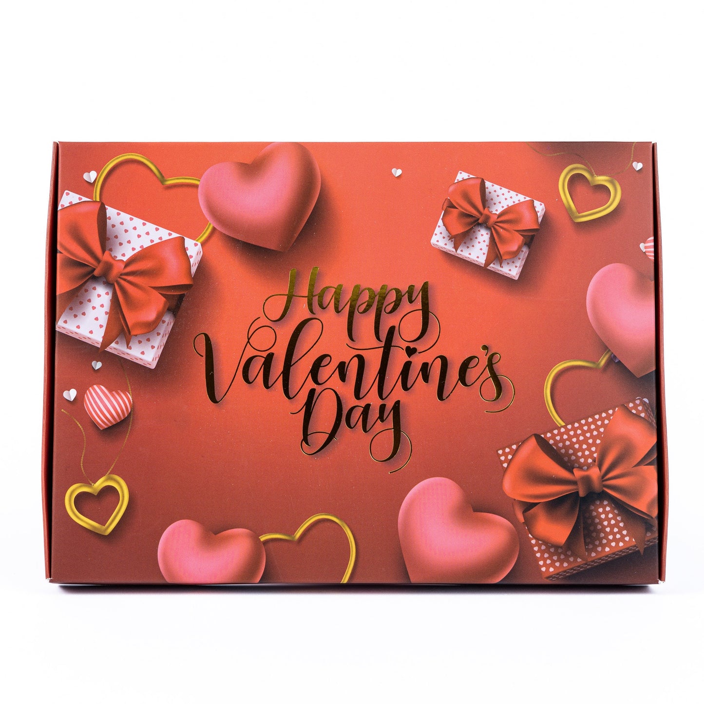Lindt Lindor Milk Chocolate Bars & Hearts Gift Box Hamper Valentines Present