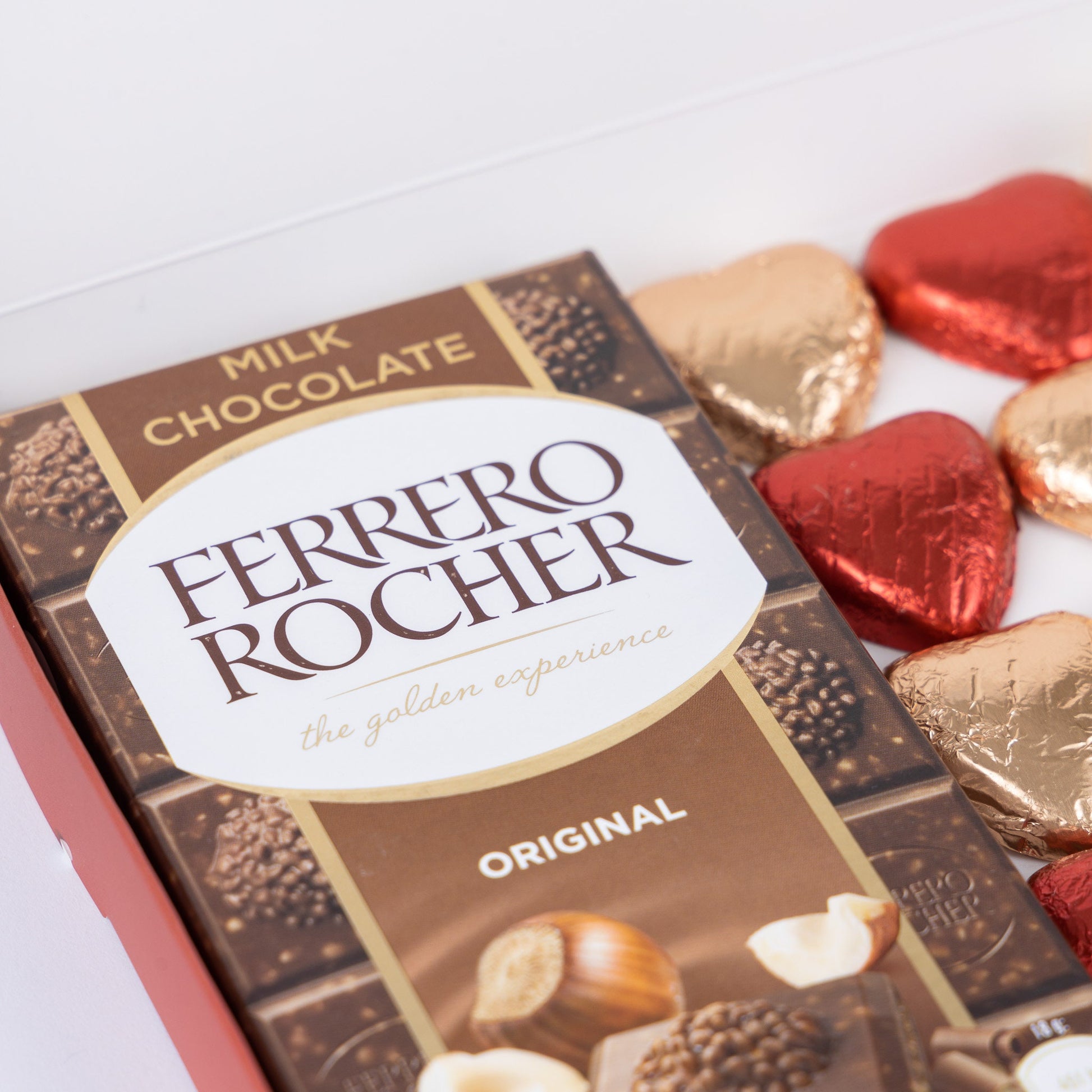 Ferrero Rocher Milk White Chocolate Bars Hearts Gift Box Hamper Valentines Day Etsy