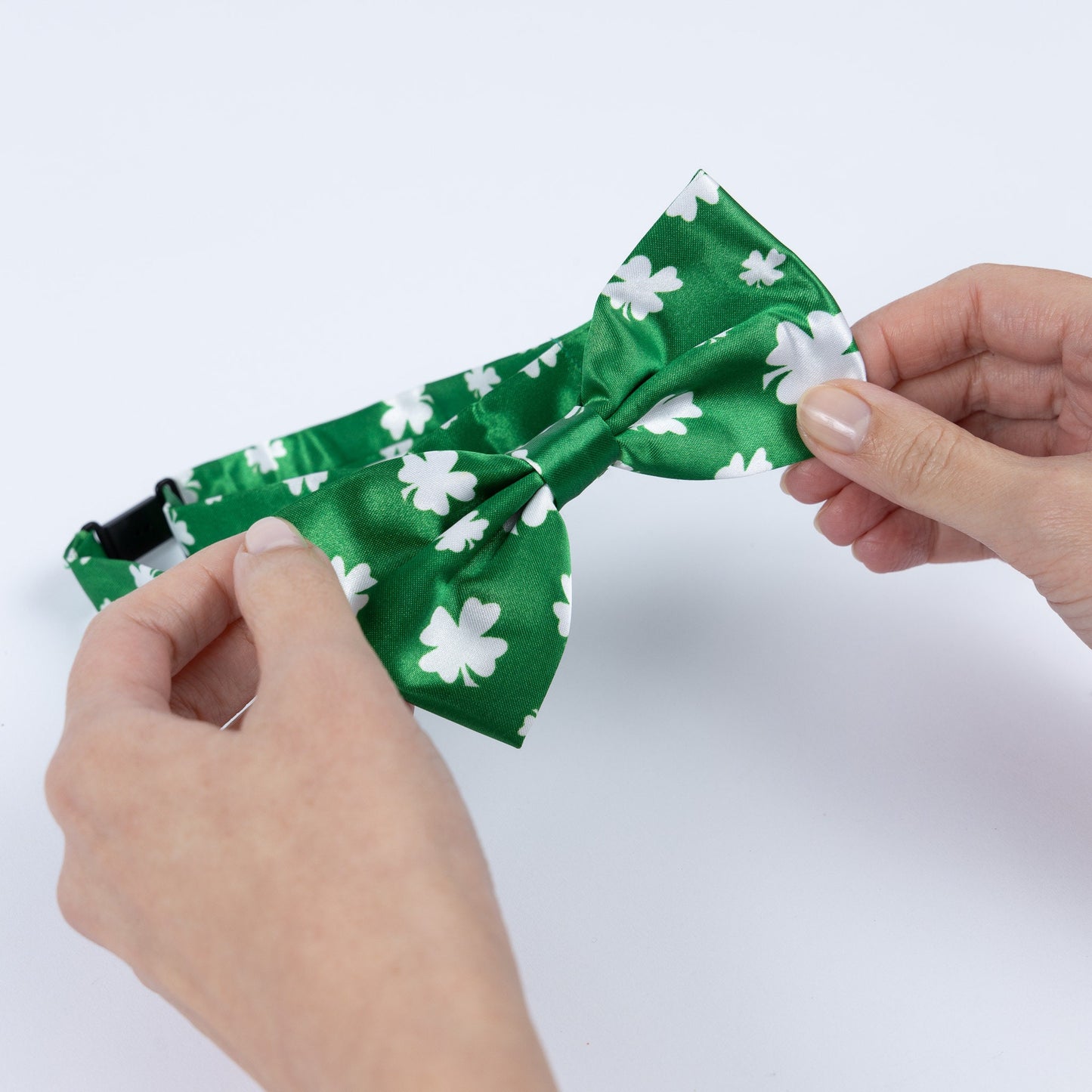 3Pcs St Patricks Day Instant Fancy Dress Braces Glasses Bow Tie Ireland Irish