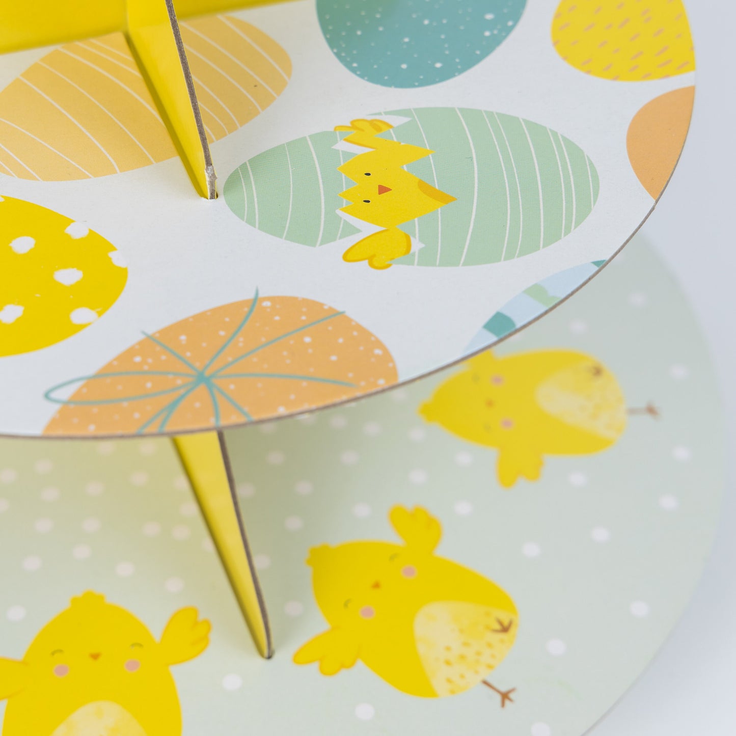 8 Pcs Chick Paper Plates Cups Napkins Party Table Cloth Cupcake Stand Keechi & co.