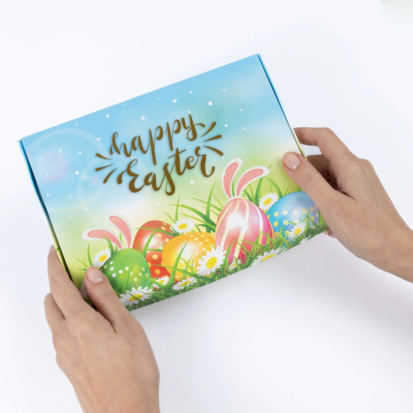 Easter Craft Set Box Decorative Stickers Cute Crafts Pom-Poms Sticks Gems Bunny Keechi & co.