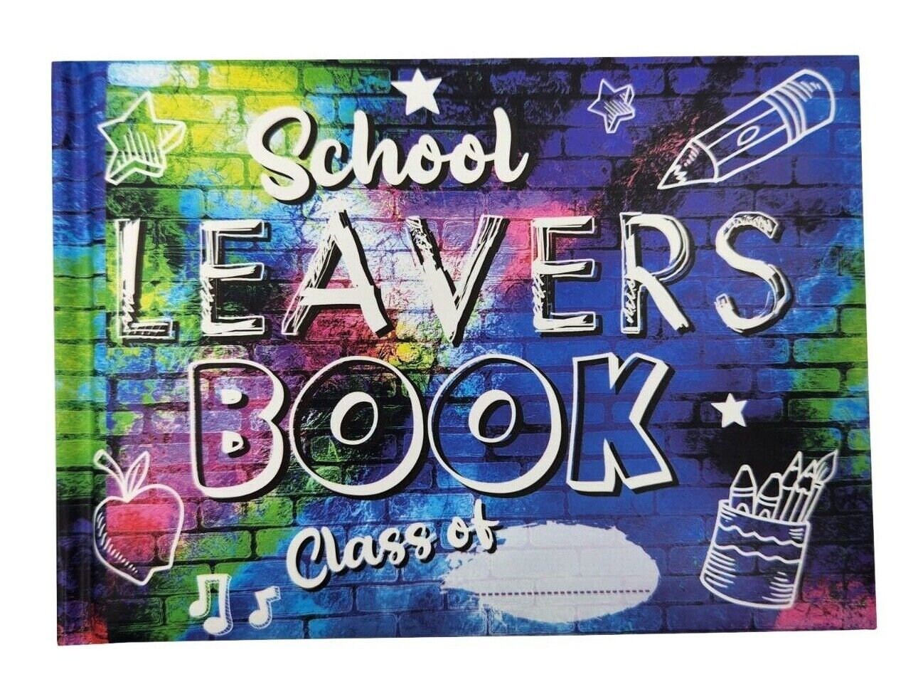 Leavers Book School College Autograph Book Hard Backed Padded Cover Keepsake