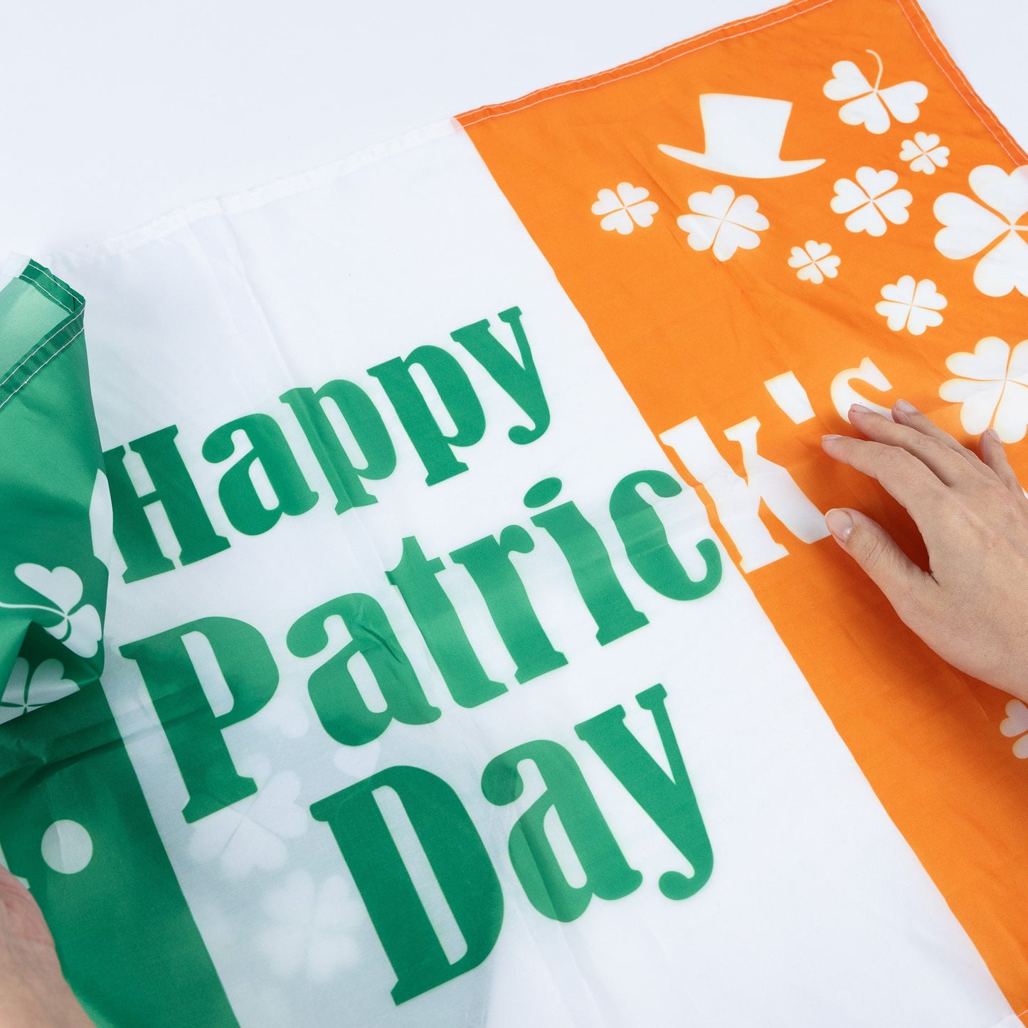 Irish Flag Ireland Republic Dublin St Patrick Day Football Rugby Pole Fan 3x2ft