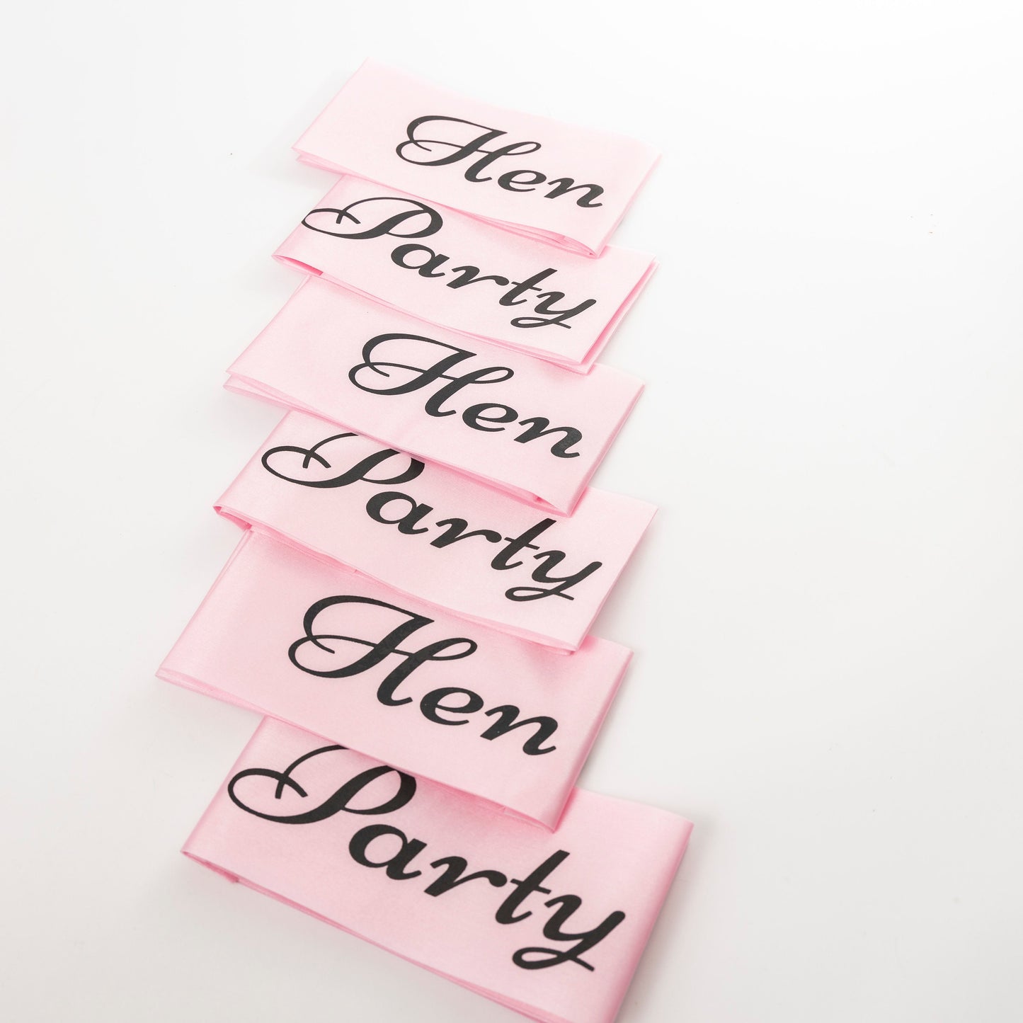 Hen Party Sash: Pink, Black, Rose Gold Glitter Etsy