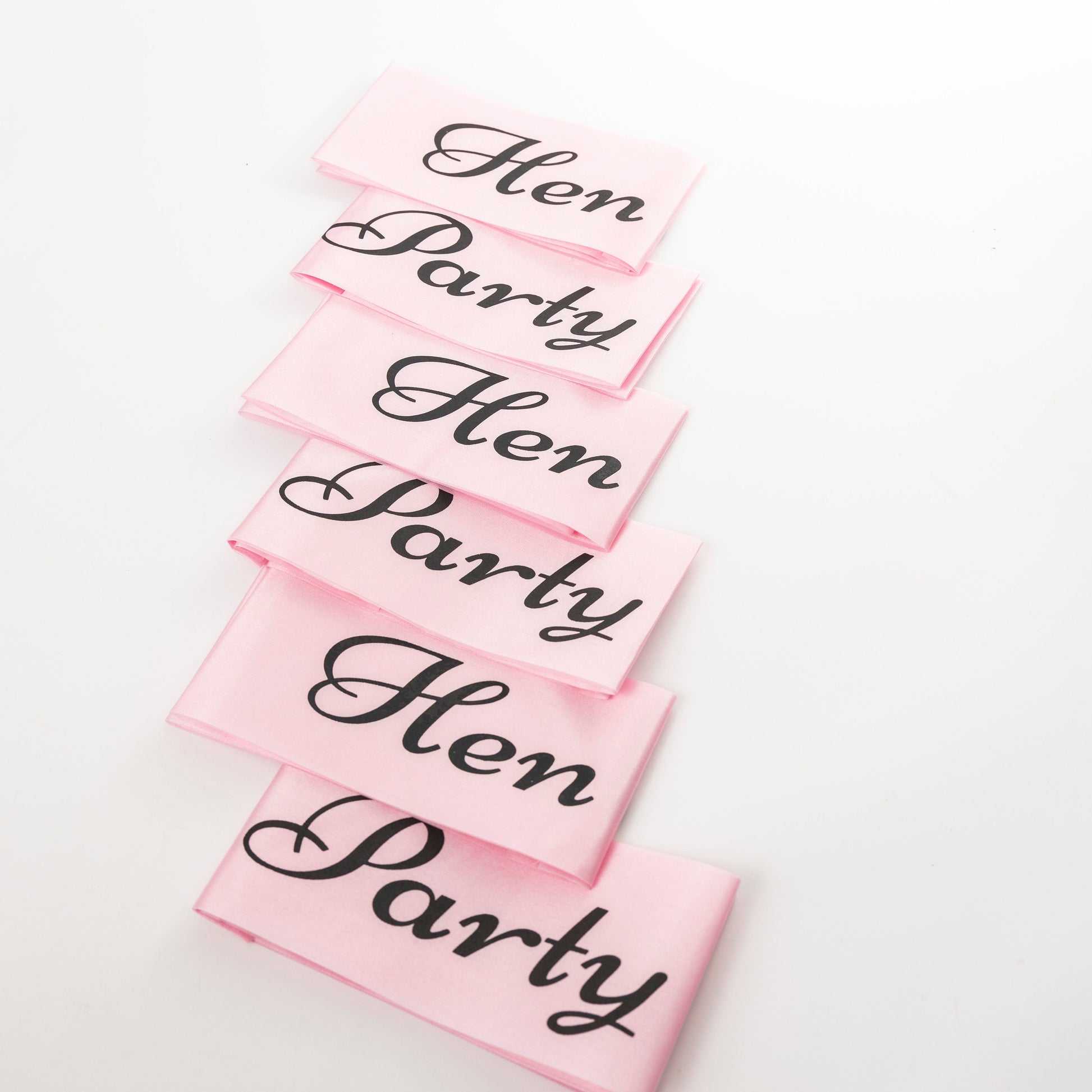 Hen Party Sash: Pink, Black, Rose Gold Glitter Etsy